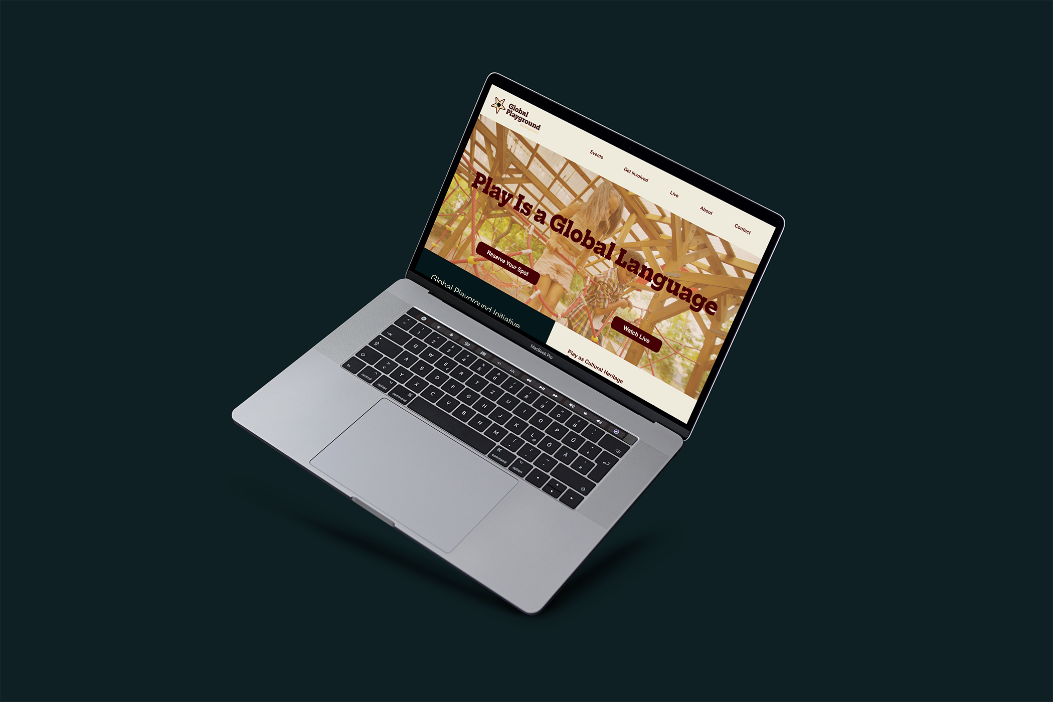 Laptop mockup GPI